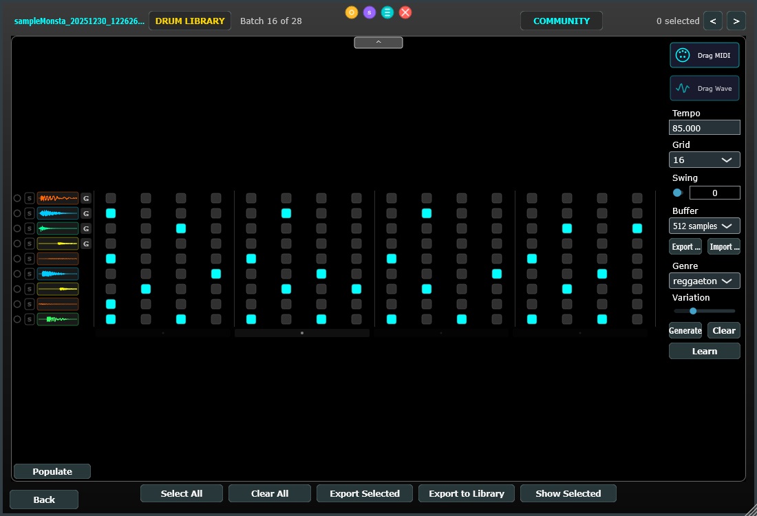 SampleMonsta - Turn Any Song Into a Drum Library