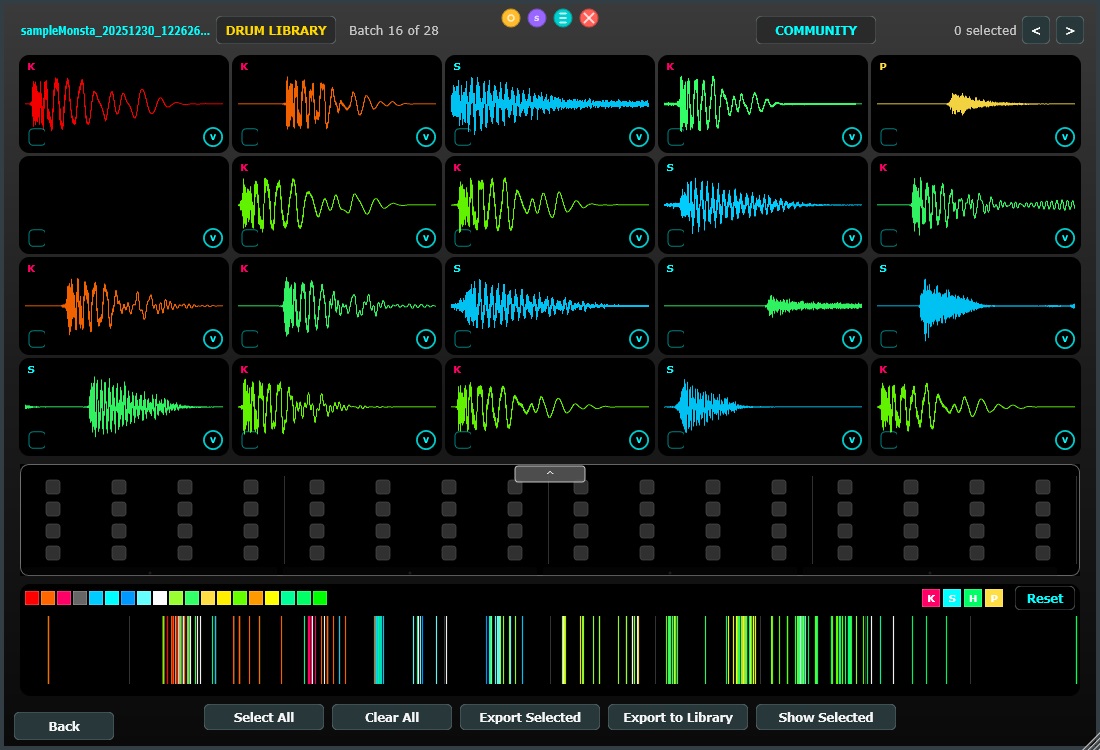 SampleMonsta - Turn Any Song Into a Drum Library
